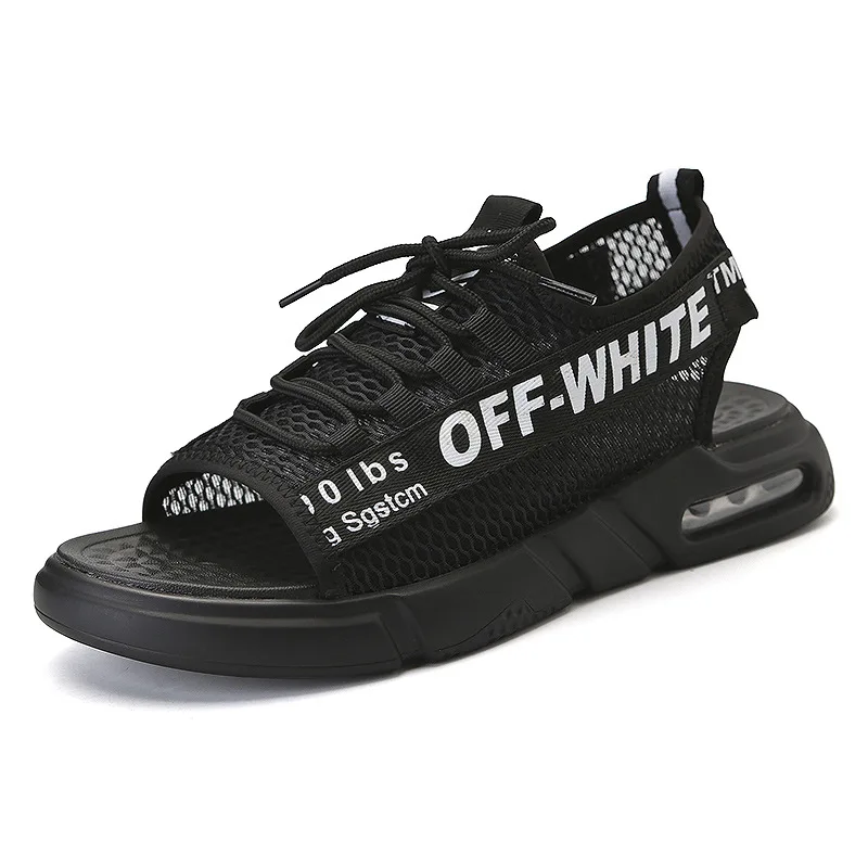 

Summer men's sandals personalized casual beach shoes fashion wild sandals breathable mesh shoes men.