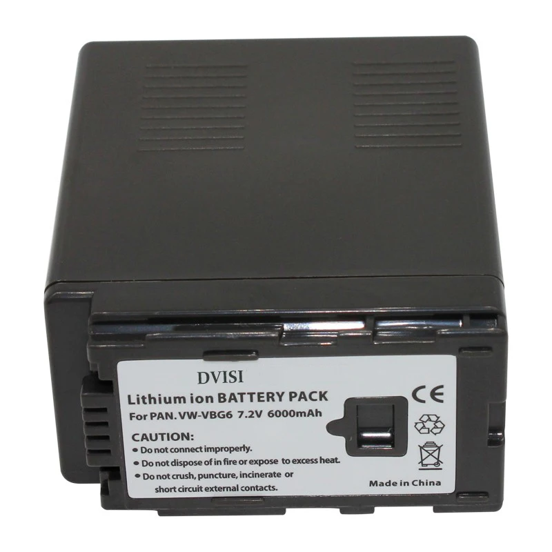 1Pc-7-2V-6000mAh-VW-VBG6-Li-ion-Battery-VW-VBG6-VWVBG6-Rechargeable-Camera-Battery-for