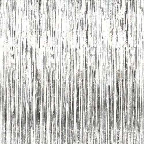 silver curtain
