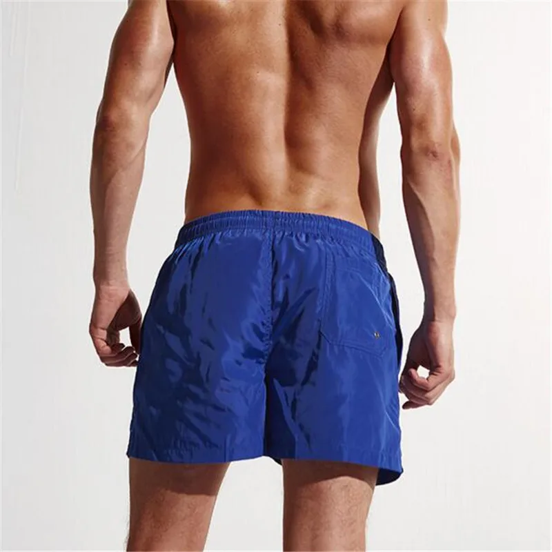 Высокое качество Мужская Мода Пляжные шорты, быстросохнущие Мужские шорты для купания, Мужские экзотические боксёры короткие штаны