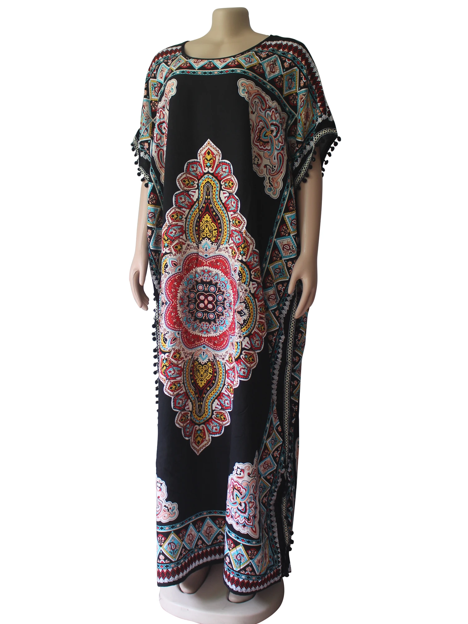 

Plus size African Elegant mesh overlay party dress women Stretch long dress summer black dress robe femme
