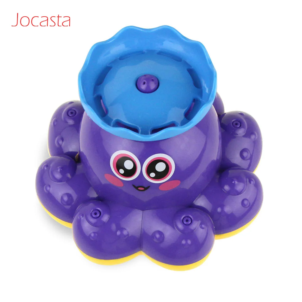 Автоматическое Распыление воды игрушки милые животные Детские Игрушки для ванны Осьминог Стиль классическое Купание и плавание игрушки для детей Дети [ - Цвет: Purple