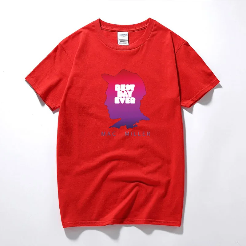 Mac Miller футболка рэп Мужская крутая футболка с графическим принтом хлопковые футболки с круглым вырезом Летние повседневные топы уличная одежда хип-хоп рэпер рубашка