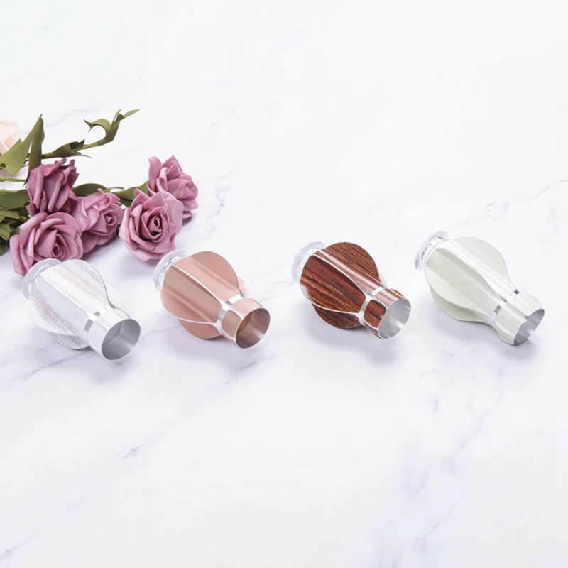 Roman Window Rod Accessories European Style Aluminum Plastic Decorative Practical Curtain Finial Easy to Install | Дом и сад