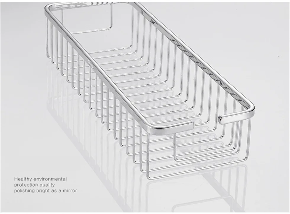 Настенная Корзина для ванной из нержавеющей стали 304, полка для хранения шампуня, мыла, etagere tipi repisa