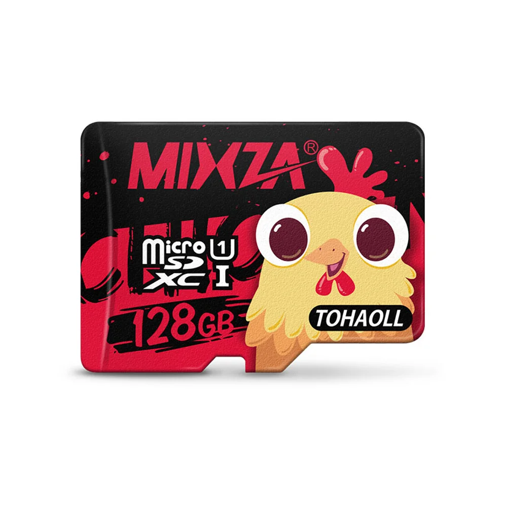 

2018 New Original MIXZA Memory Card Storage Device TOHAOLL Red Cute Chicken Pattern 8GB/16GB/32GB/64GB/128GB