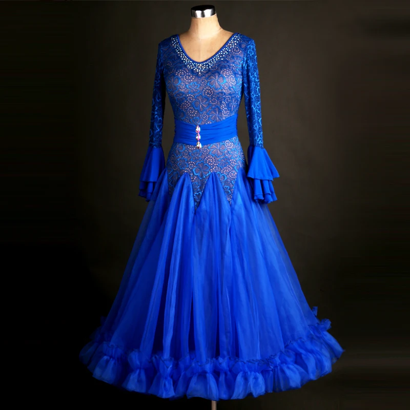 2017 сексуальное женское/взрослый бальное платье для танцев кружевное с