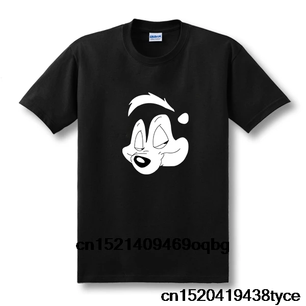 2016 модные топы Pepe Le Pew Looney Tunes повседневные футболки больших размеров в стиле
