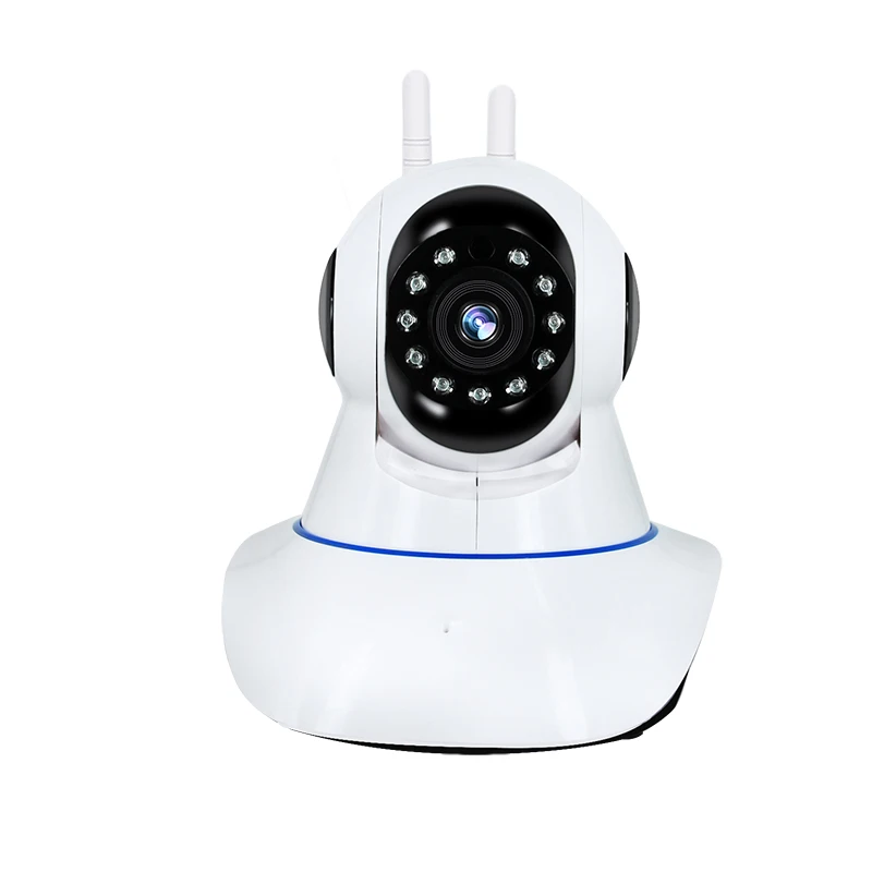SmartYIBA Wifi камера приложение управление 360 градусов рыбий глаз камера IP Детский Монитор умная камера безопасности для дома 32/64 ГБ SD карта TF