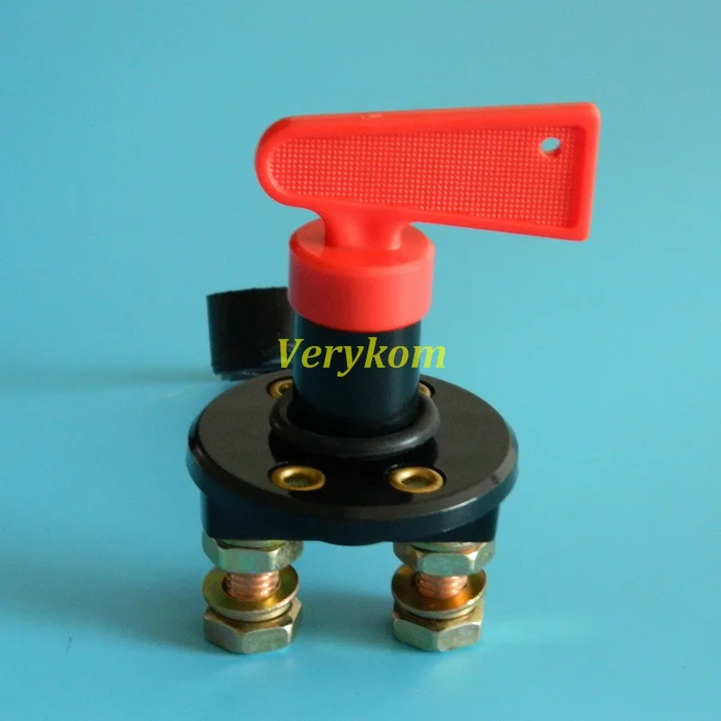 

( Type I) M10 Universal Battery ISOLATOR Cutoff KILL SWITCH with KEY & CAP -Boat / Marine / Car / 4x4/ Caravan