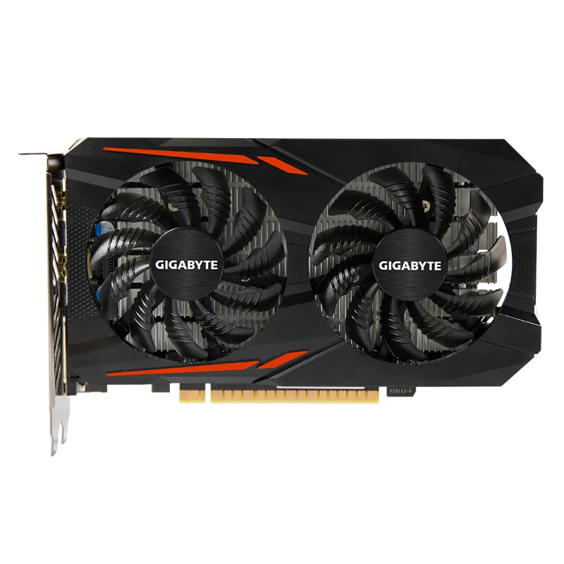 

Gigabyte GTX 1050Ti OC 4G Original Graphics Cards 128Bit GTX 1050Ti 4G GDDR5 Video Card DVI HDMI DP For Nvidia GeForceGTX 1050Ti