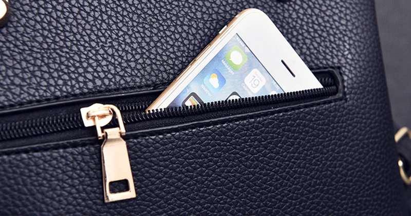 Women Stripe Handbag Female Leather Crossbody Bag Lady Fashion Bear Messenger Shoulder Bags Bolsa Purse Tote Sac A Main SS7214 (7)