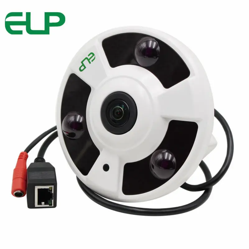 

Panoramic HD 2MP Megapixel 1080P IP Network 180degree Fish eye Lens Wide Angle Onvif p2p Camera