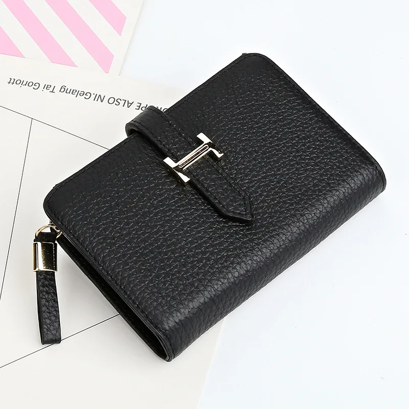 

Women's Wallet Mini Leather Off Multi-Card Fold Ladies' Wallet