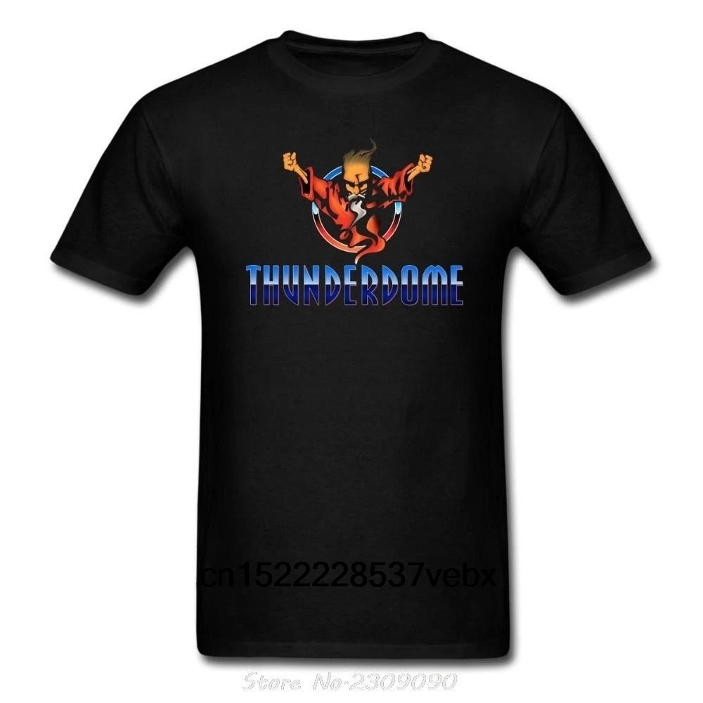 Thunderdome мастер футболка с логотипом хардкор техно и Gabber s | Мужская одежда