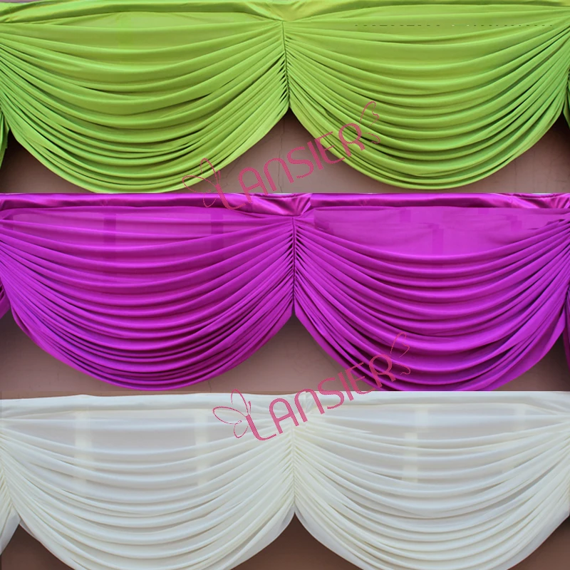 Wedding drapes swags for backdrop decoration wedding swags decorations