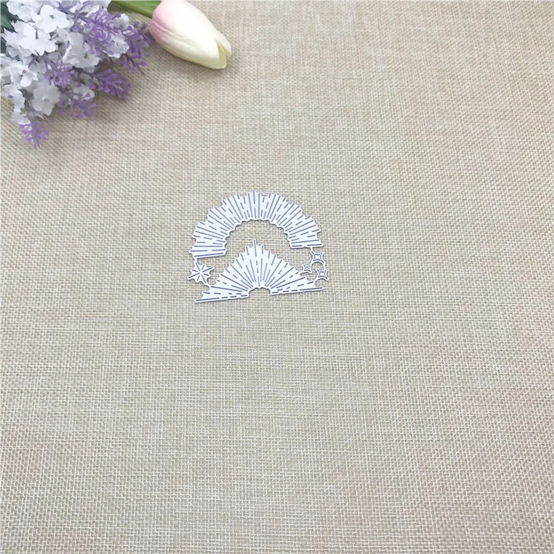 

Julyarts 2pc Flower METAL CUTTING DIES Stencil Scrapbooking Photo Album Card Paper Embossing Craft DIY Card Making