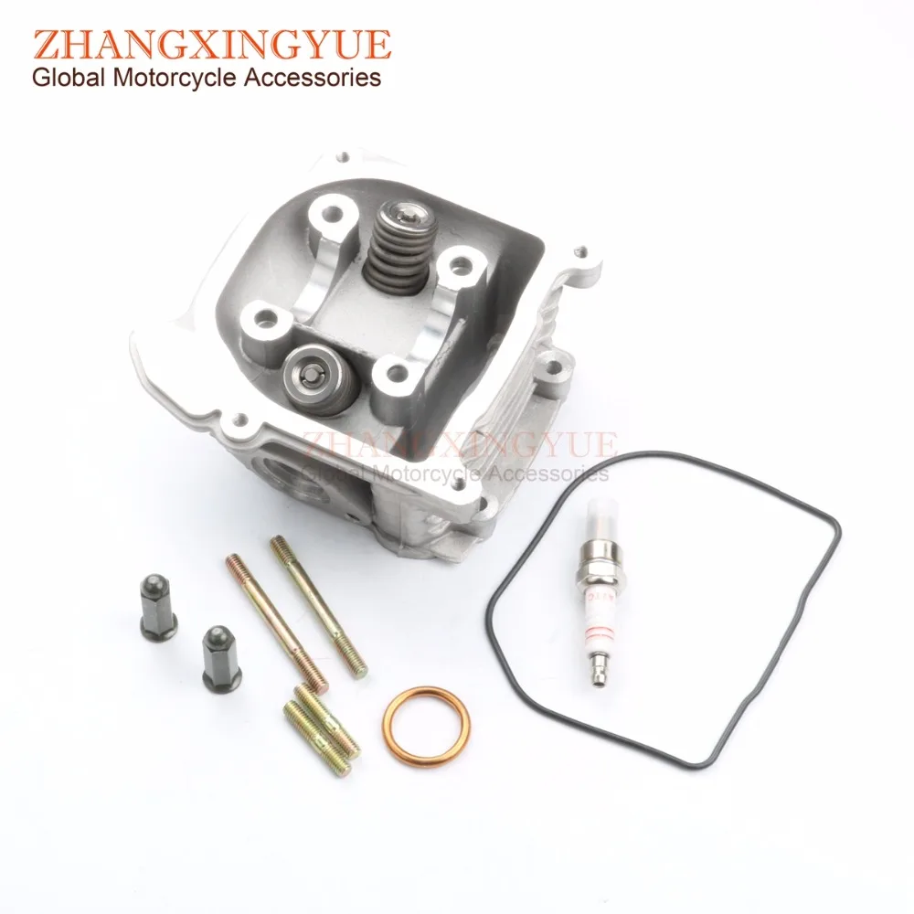 

39mm-52mm NON EGR Cylinder Head Kit & A7TC Spark Plug for Ering Smart Rider 50 139QMB GY6 50cc 4T