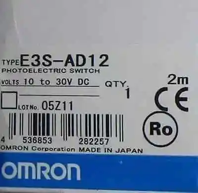 

DHL/EMS 2 Sets New for OMRON Photoelectric Switch E3S-AD12 10-30VDC