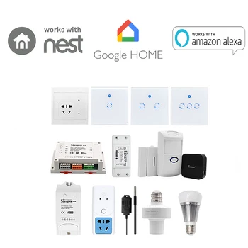 

Ewelink Sonoff Wifi Switch Timer Intelligent Wireless DIY Switch 1/2/4 channel MQTT COAP Android IOS Remote Control Smart Home
