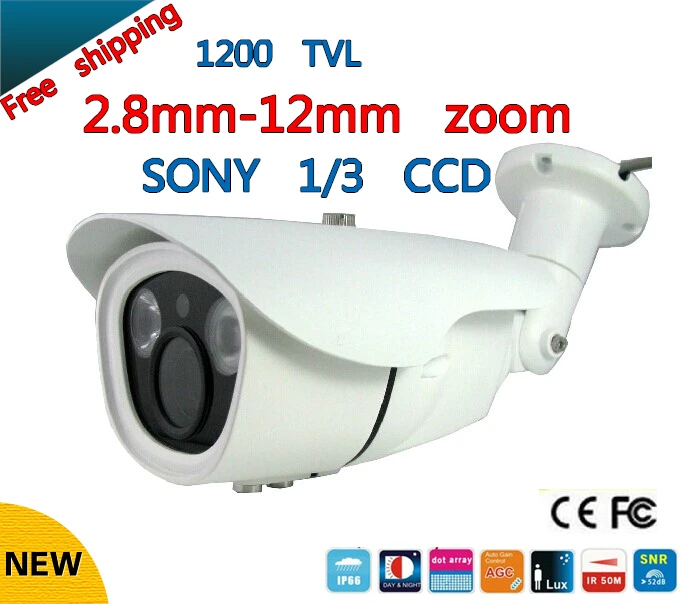 Free shipping 1200TVL 1/3 Free shipping 1200TVL 1/3