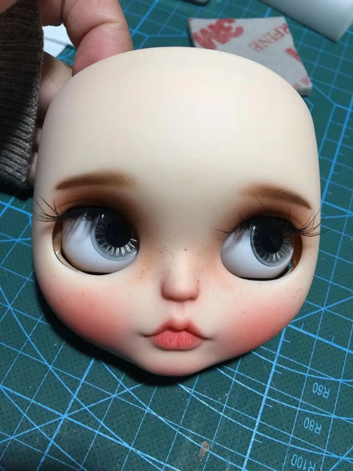 Кастомизация кукла Обнаженная blyth кукла, лицевая тарелка 201903 - Цвет: only face plate 6