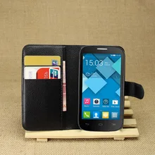 Luxury Wallet PU Leather Case For Alcatel One Touch Pop C5 OT 5036 5036D 4.5″ Magnetic Filp Cover Fundas Holder Stand Phone Bag