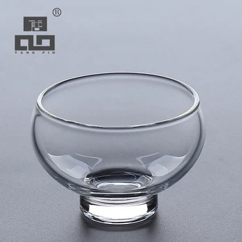 

TANGPIN heat-resistant glass cups for tea transparents teacup glass coffee tea cup