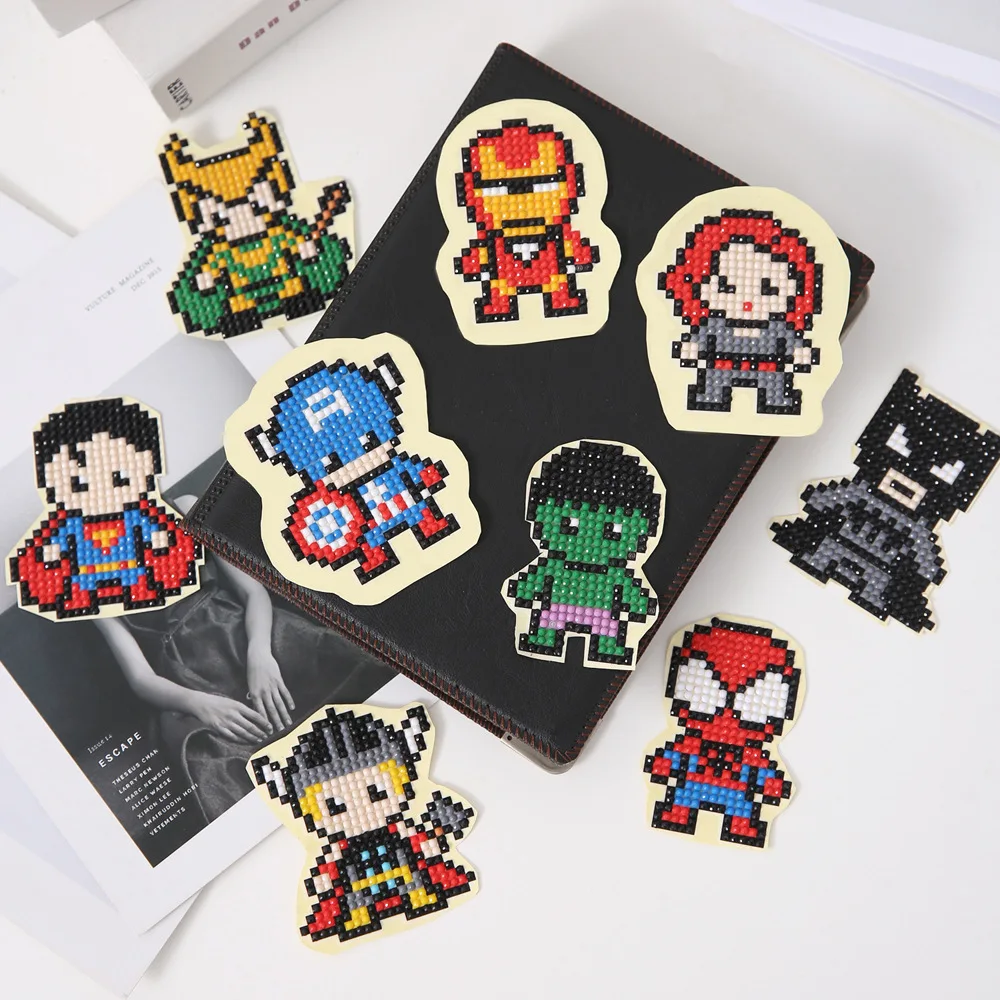 

ZOOYA Diamond Painting Cartoon Diamond Embroidery For Kids Round Diamond Sticker Happy New Year DIY Gift Decor Diamond Mosaic