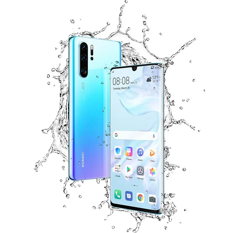 Оригинальный Huawei P30 Pro мобильный телефон с полным экраном 6 47 ''OLED FHD + Kirin 980