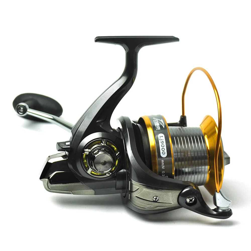 Molinete de Pesca 12 + 1 Surf Fundição Longa Distância Elenco Mar Pesca bb Lj9000 7 Lj9000 surf fundição molinete de pesca longa