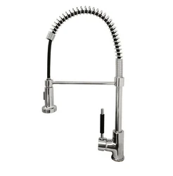 Polished Chrome Brass Single Handle Swivel Pull Out Spray Spout Kitchen Faucet Mixer Taps asf077