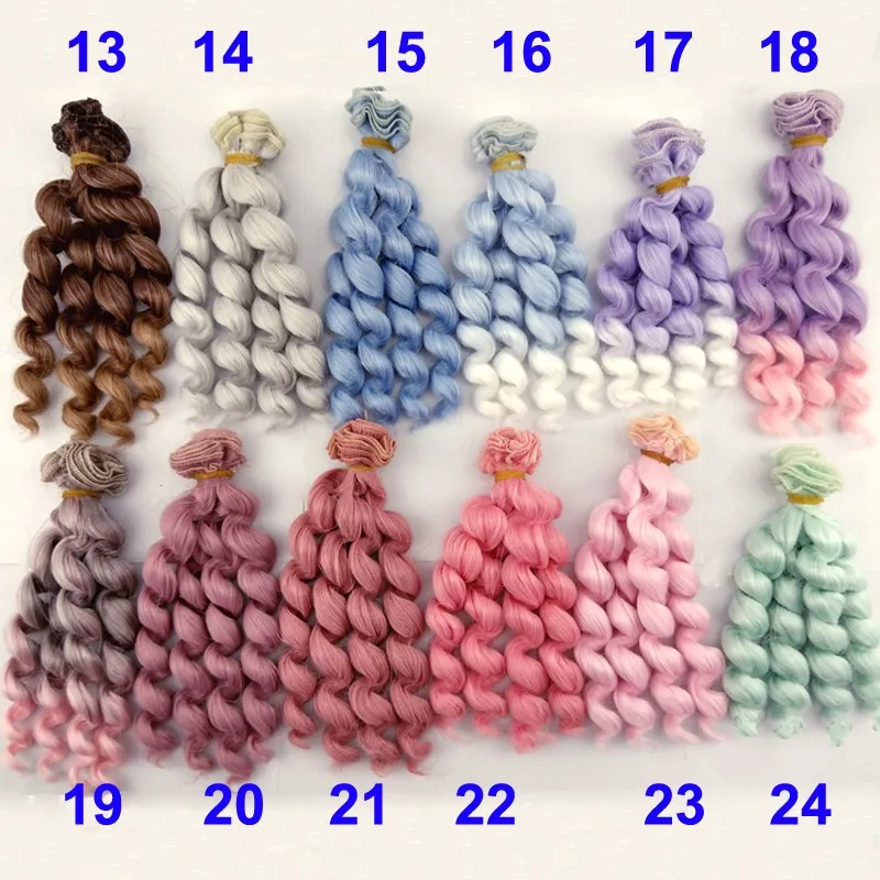 factory supply 1piece 15cm thick font b doll b font hairs 1 3 1 4 1