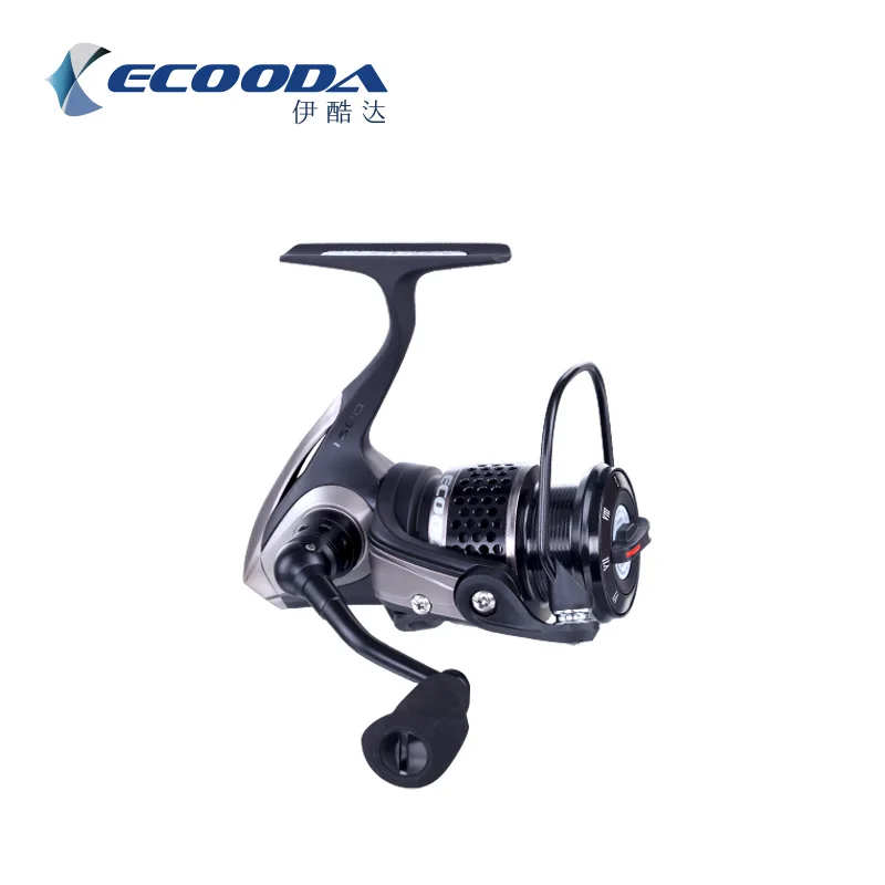 “ Cana de Pesca em Água Corrico Cnc Machined 2-velocidade Direita/mão
