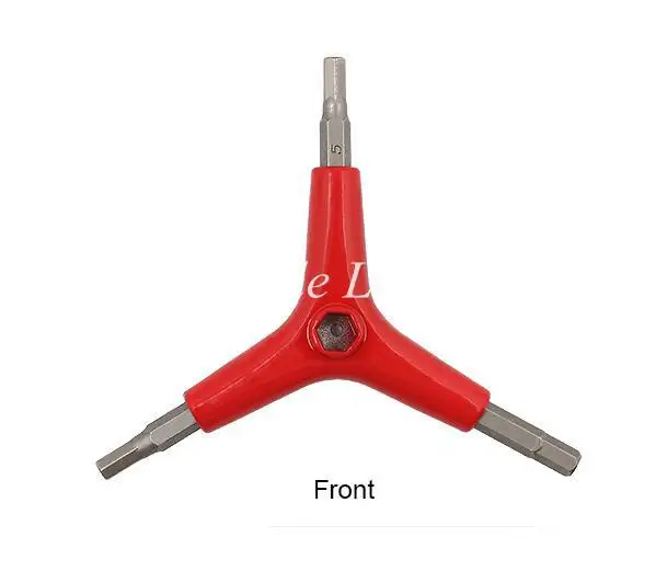 Новые инструменты для ремонта горного велосипеда набор шестигранных ключей 4 / 5 / 6 мм тайвань BIKEHAND bicyle