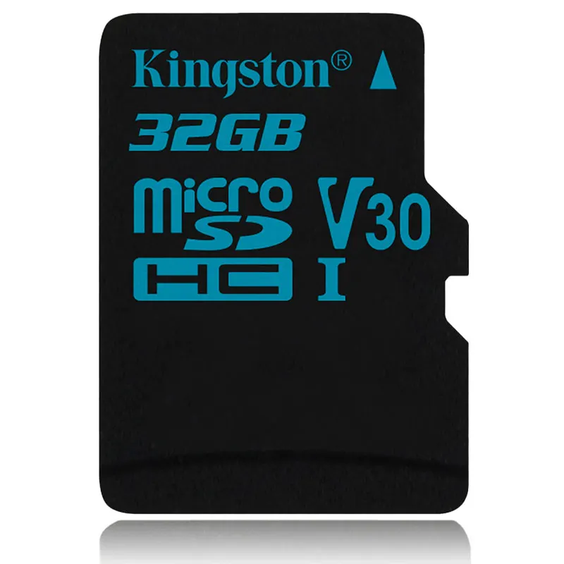 Kingston Micro SD карта 32 Гб 64 Гб 128 Гб карта памяти TF microSD Full HD 4K Экшн-камера карты памяти для Дрон для GoPro смартфона - Емкость: SDCG2-Blue-32G
