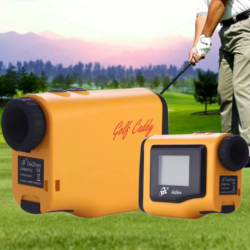 Golf Range finder Hunting Telescope Rangefinder 1000 Yard Angle Slope Compensation Monocular Laser Distance Meter Measuring LCD