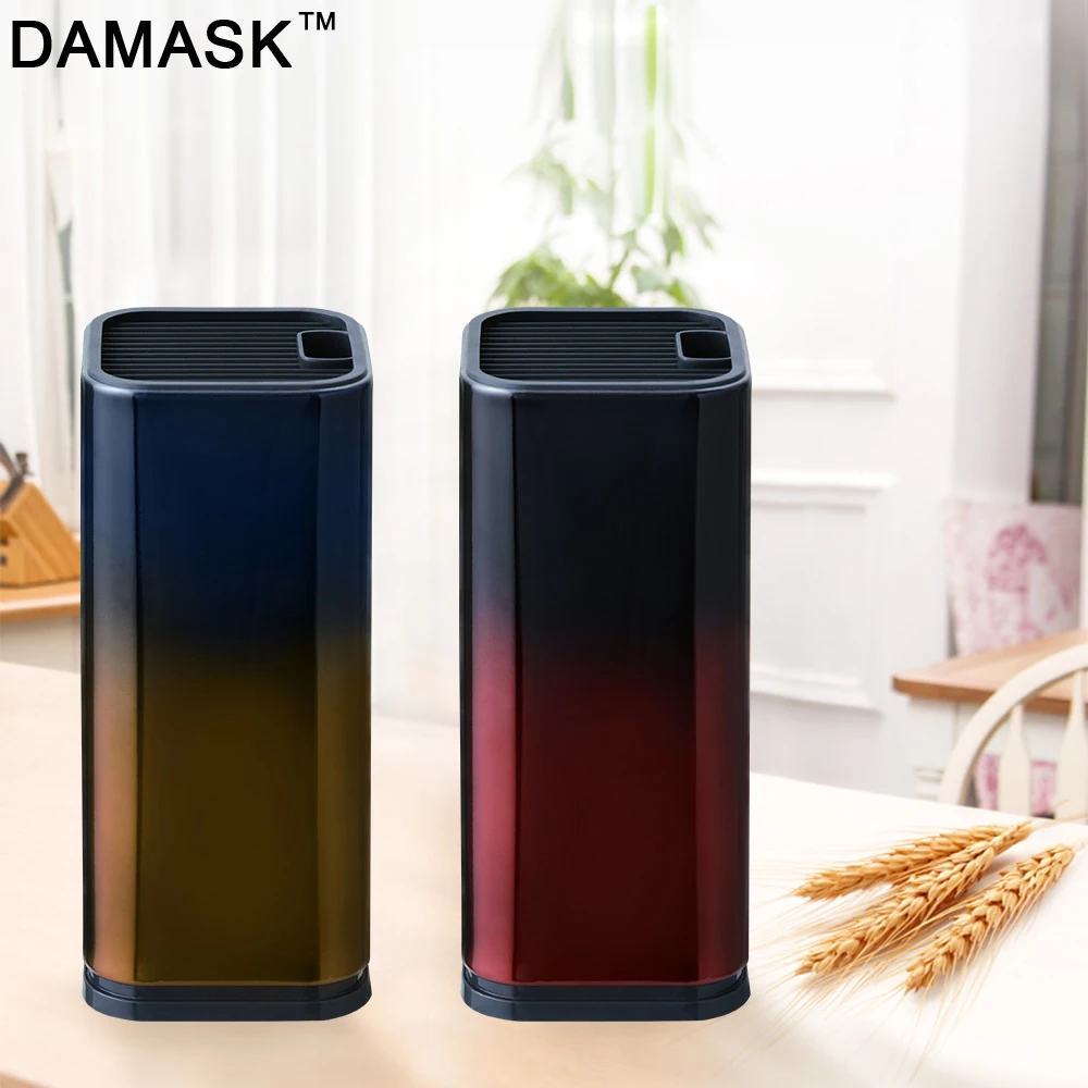 Damask подставка для кухонных ножей из нержавеющей стали большой емкости держатель