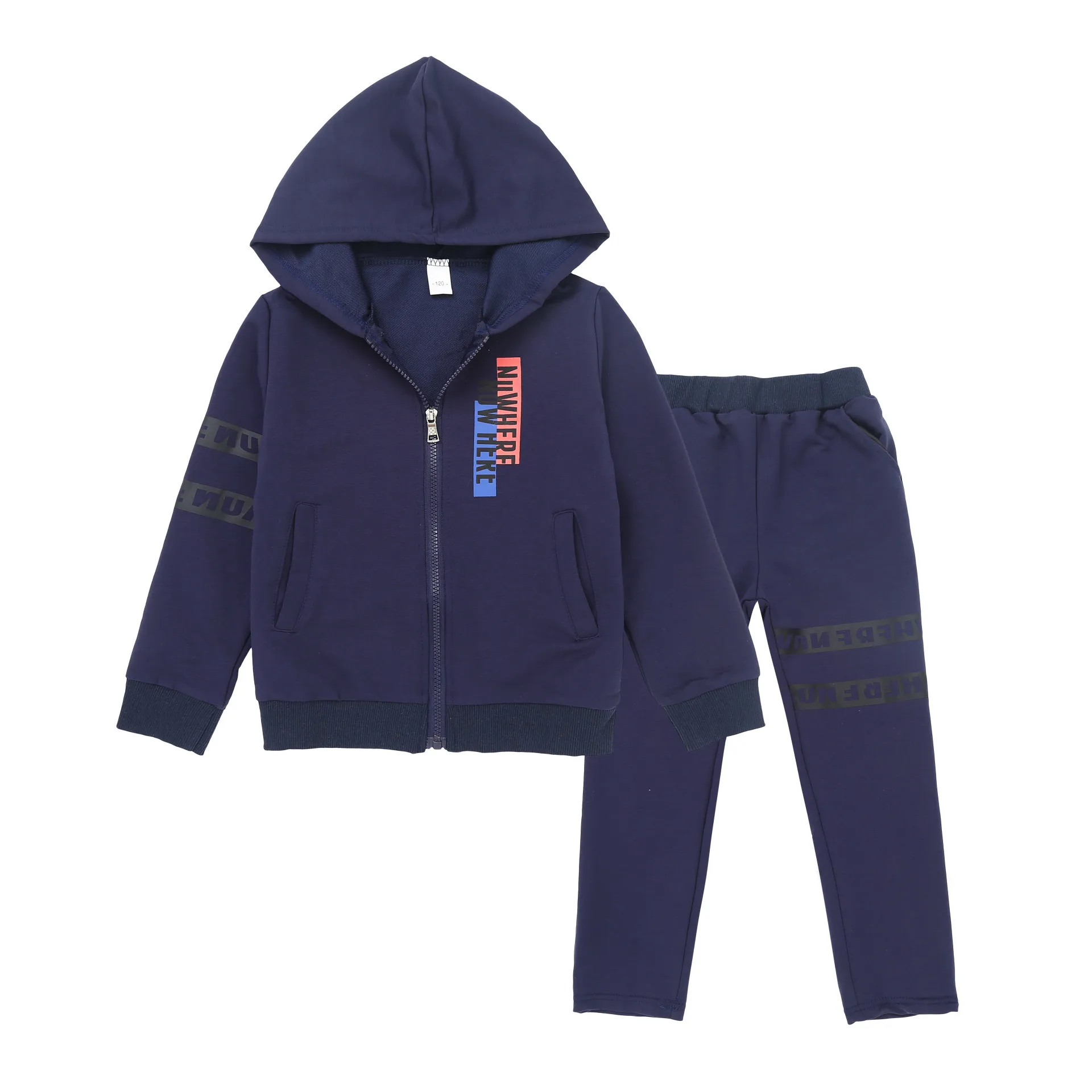 Children Clothing Spring Autumn Big Boys Clothing Sets Jacket + Pants 2