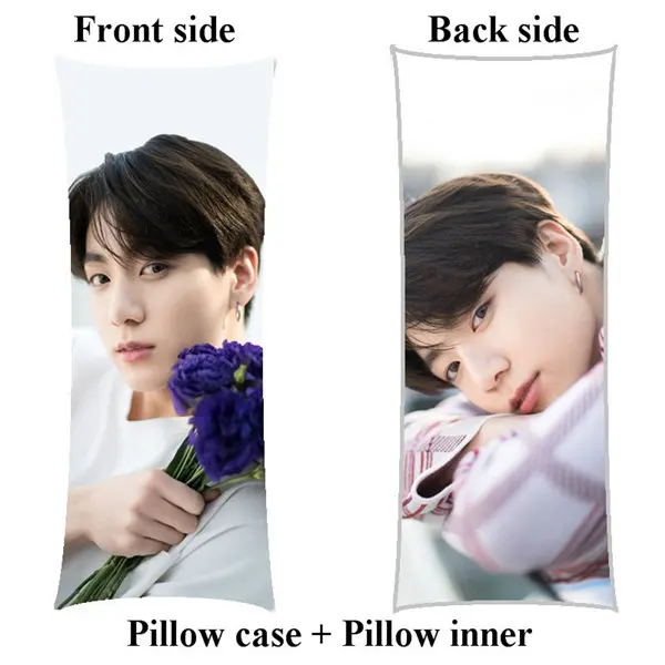 Boyfriend JungKook длинная подушка kpop Bangtan для мальчиков декоративные подушки для тела, включая внутренний индивидуальный подарок - Цвет: pillow
