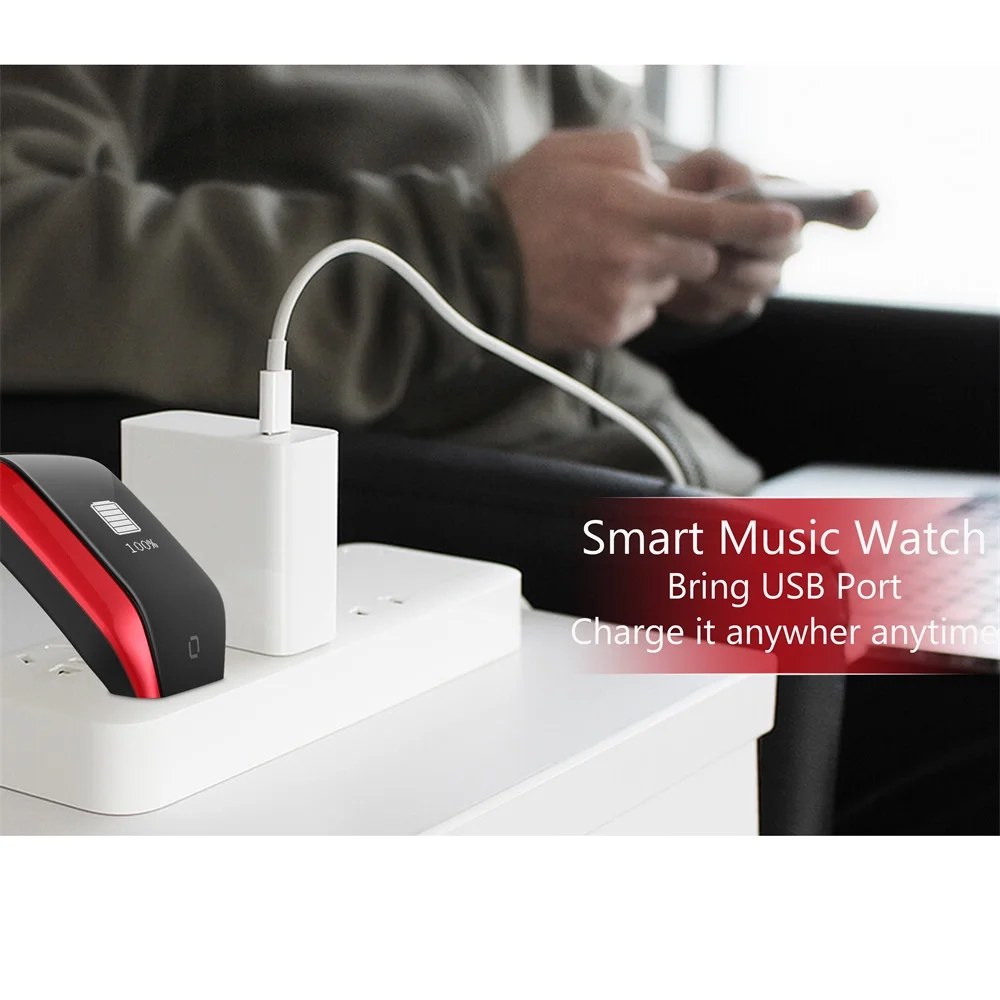 WQ YD618 умные музыкальные часы с поддержкой Save File StoringMusic Bluetooth музыкальный плеер