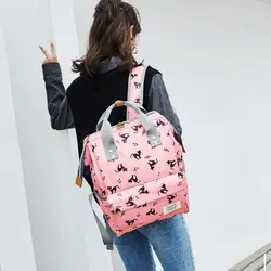 Новый принтованный детский подгузник сумка большой емкости сумка для подгузников рюкзак для путешествий дизайнерская сумка для ребенка