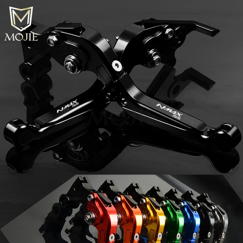 

For YAMAHA NMAX N-MAX N MAX 155 NMAX155 N-MAX155 2015-2018 Motorcycle CNC Adjustable Folding Extenable Brake Clutch Levers Set
