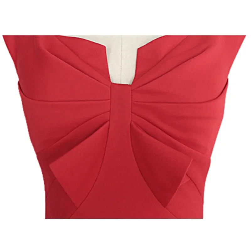 VfEmage-Womens-Summer-Style-Elegant-Bow-Vintage-Mermaid-Ruched-Tunic-Off-Shoulder-Prom-Evening-Party-Bodycon (3)
