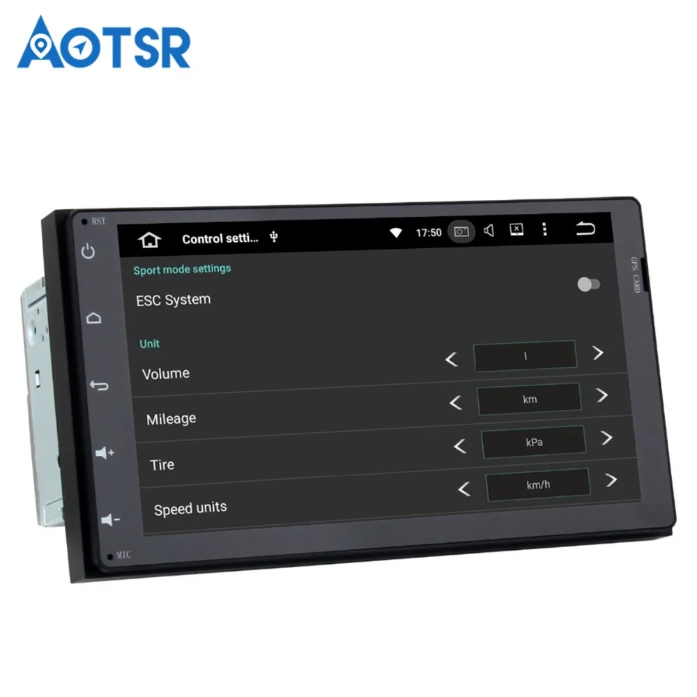 Best 9" IPS Screen Android 8.0 Car GPS Radio Player for Toyota Corolla Auris Fortuner 2017 2018 8 Core 4+32G Auto Radio Buit-in DSP 3