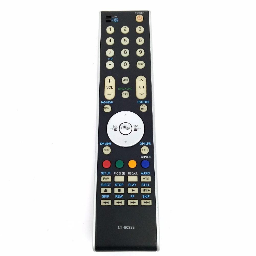 Used Original For Toshiba Tv Dvd Vcr Remote Control Ct Controle Remoto Remote Controls Aliexpress