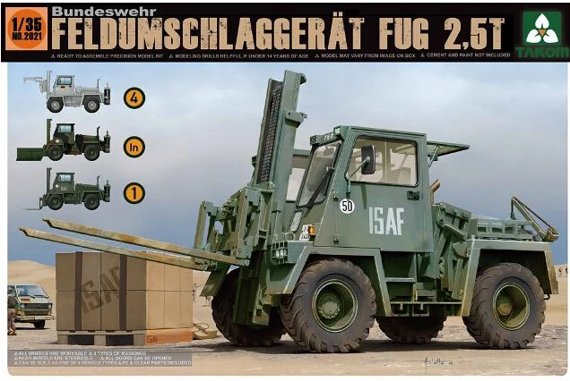Весы TAKOM 2021 1/35 Bundeswehr Feldumschlaggerat Fug 2 5 T | Игрушки и хобби