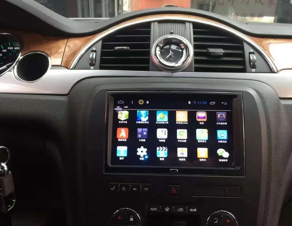 Cheap DSP Carplay 2GB Ram Android 7.1 9inch Car DVD Gps For Chevrolet TAHOE 2007-2013 2017 Support Original Steering wheel control 2