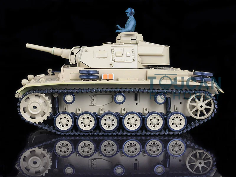 

HengLong 1/16 Scale German Panzer III H RTR RC Tank Model Plastic Version 3849 TH00034