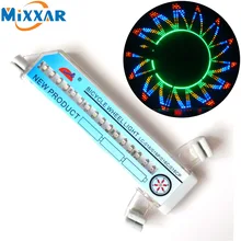 ZK20 Colorful 32-Pattern 32 LED Waterproof Bicycle Light LED Bike LED Spoke Wheel Lights Cycling Accessories Luces Led Bicicleta